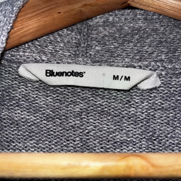 Grey Long Knit Cardigan with Pockets Size Medium - Picture 2 of 2